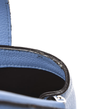 Louis Vuitton Taurillon Capucines MM Bleuet 8 of 21