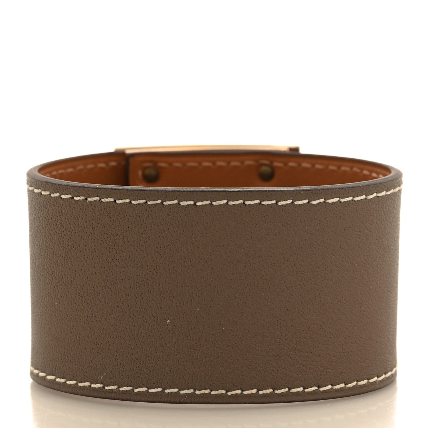 Hermes Swift Kelly Dog Bracelet T2 Etoupe 3 of 5
