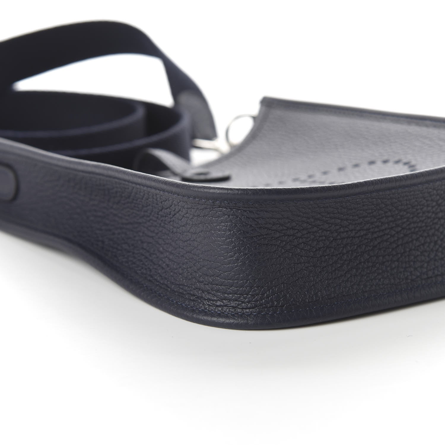 Hermes Taurillon Clemence Evelyne TPM Bleu Nuit 6 of 10