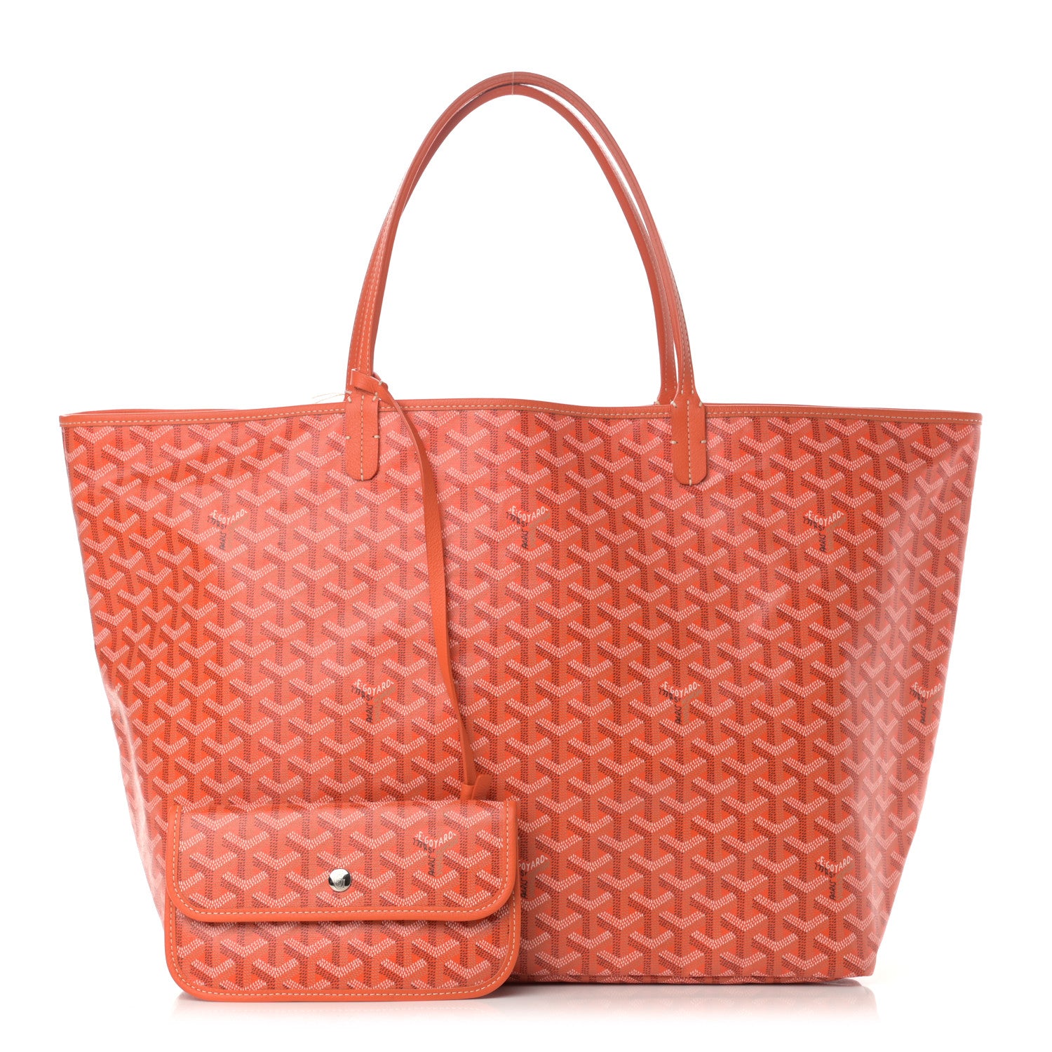 Goyard Goyardine Saint Louis GM Orange 1 of 10