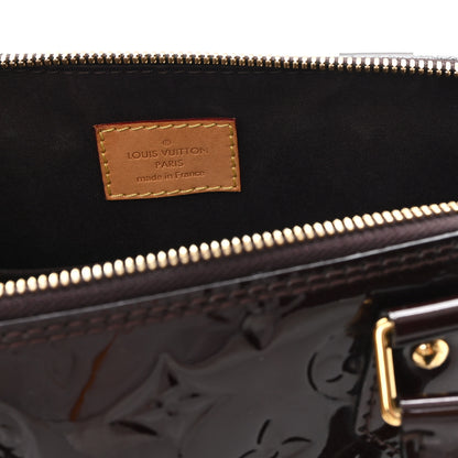 Louis Vuitton Vernis Alma MM Amarante 6 of 10