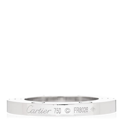 Cartier 18K White Gold LOVE Pendant Necklace 5 of 5