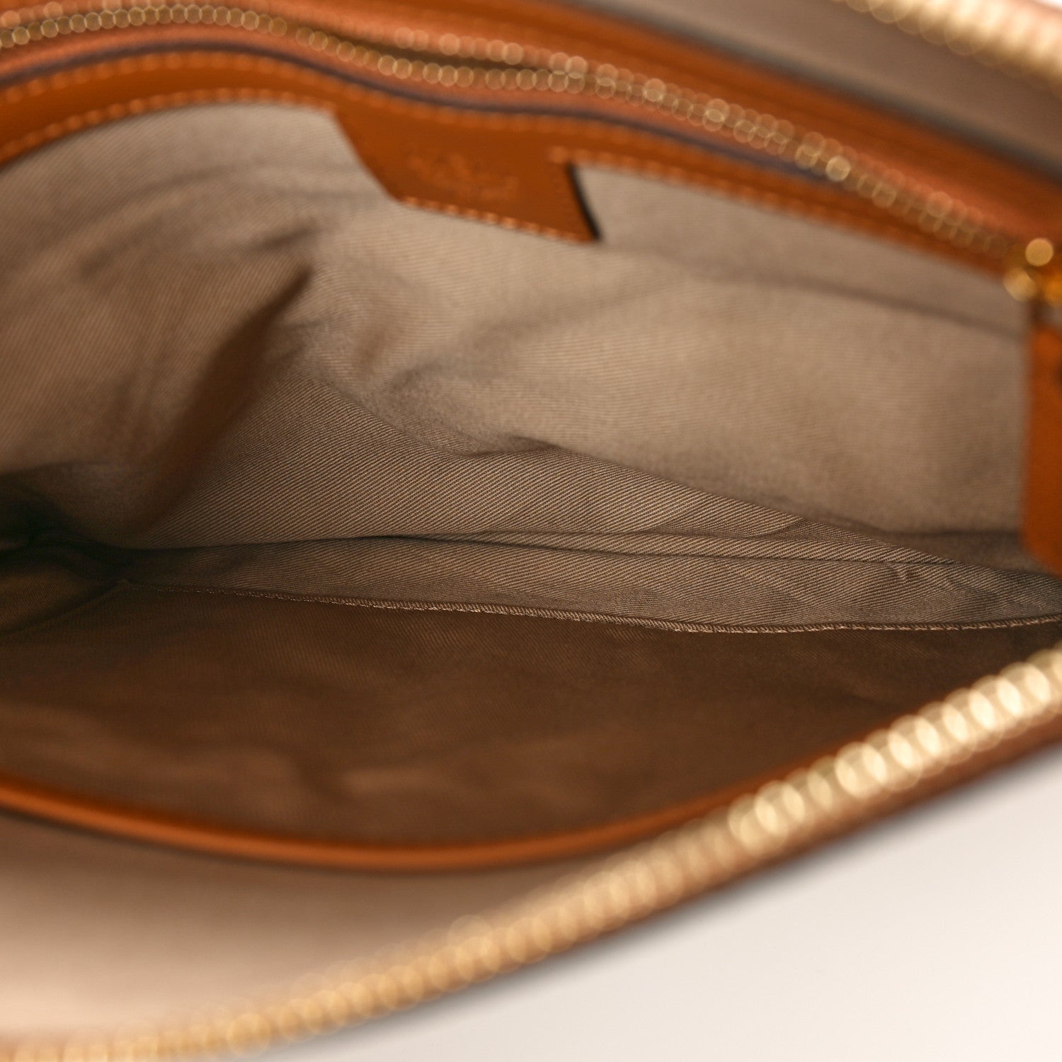 MCM Visetos Original Medium Pouch Cognac 5 of 10