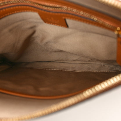 MCM Visetos Original Medium Pouch Cognac 5 of 10