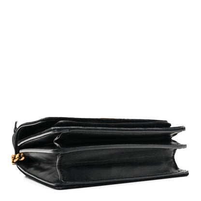 Saint Laurent Velvet Small Monogram Sunset Black 4 of 12