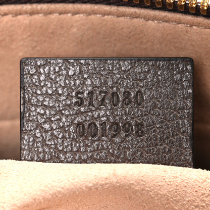 Gucci GG Supreme Monogram Web Small Ophidia Shoulder Bag Brown 6 of 9