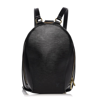 Louis Vuitton Epi Mabillon Backpack Black 1 of 16