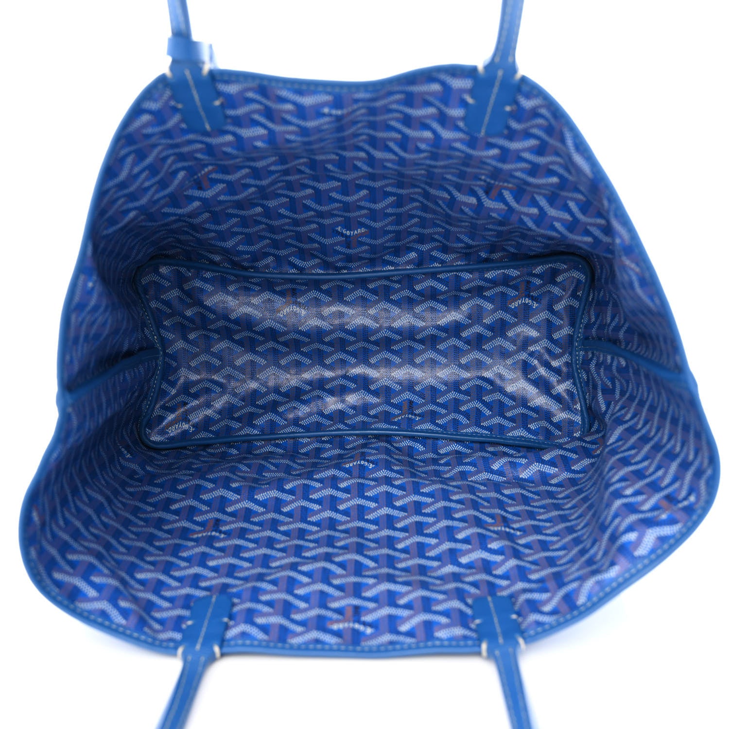 Goyard Goyardine Reversible Anjou PM Sky Blue 21 of 24