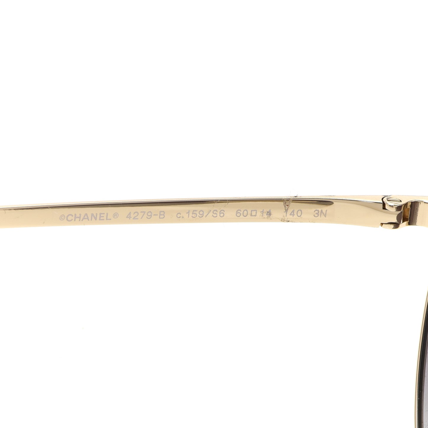 Metal Aviator Sunglasses 4279-B Gold