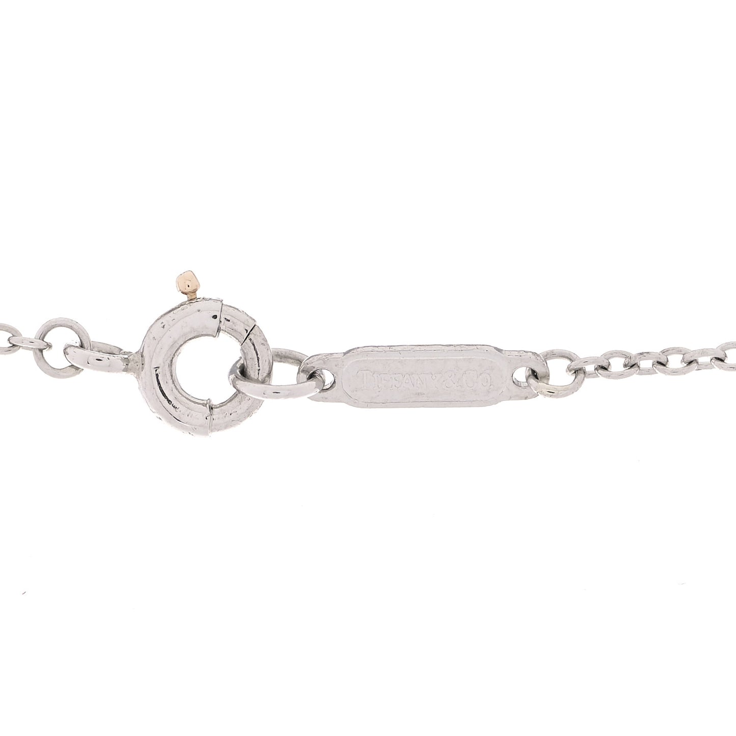 Platinum Diamond Cross Stitch Pendant Necklace