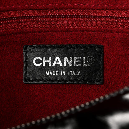 Chanel Patent Chocolate Bar Quilted Shoulder Bag Black 6 of 11