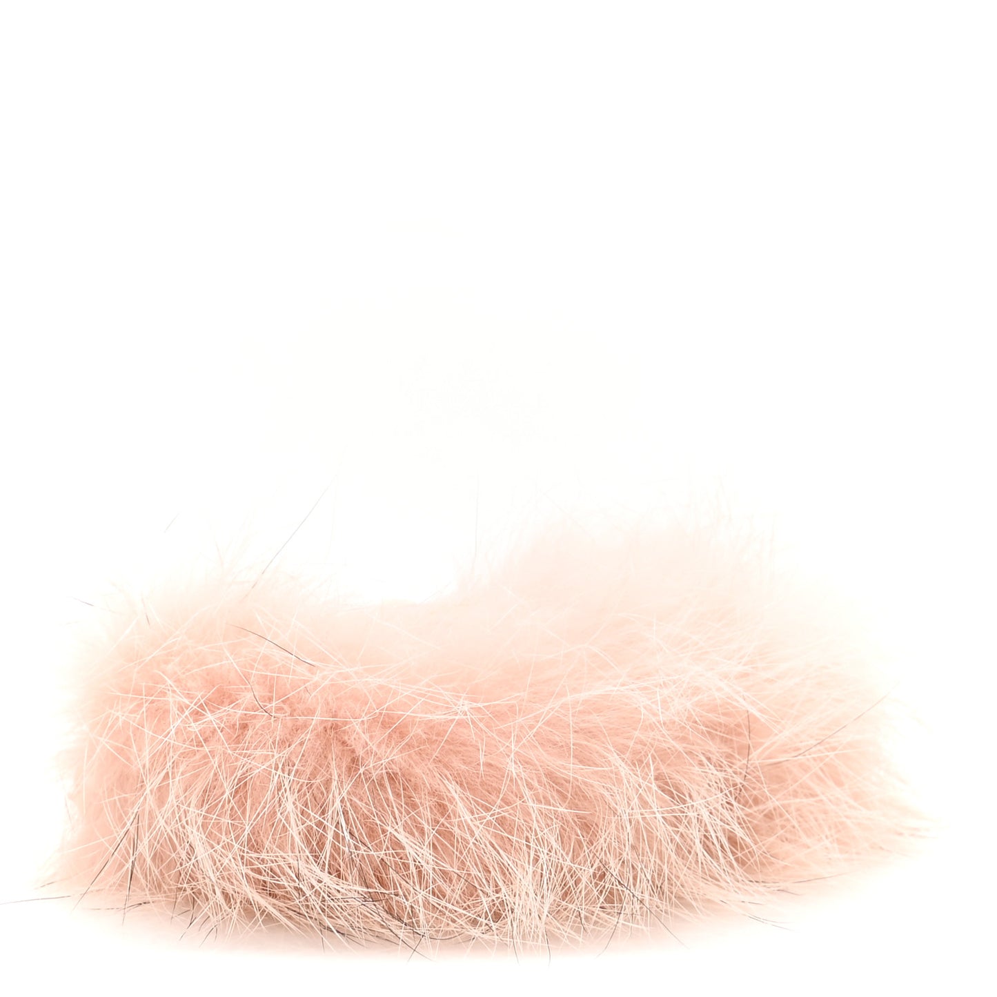 Nappa Fox Fur Monster Eyes Nano Baguette Charm Giallo Rosa