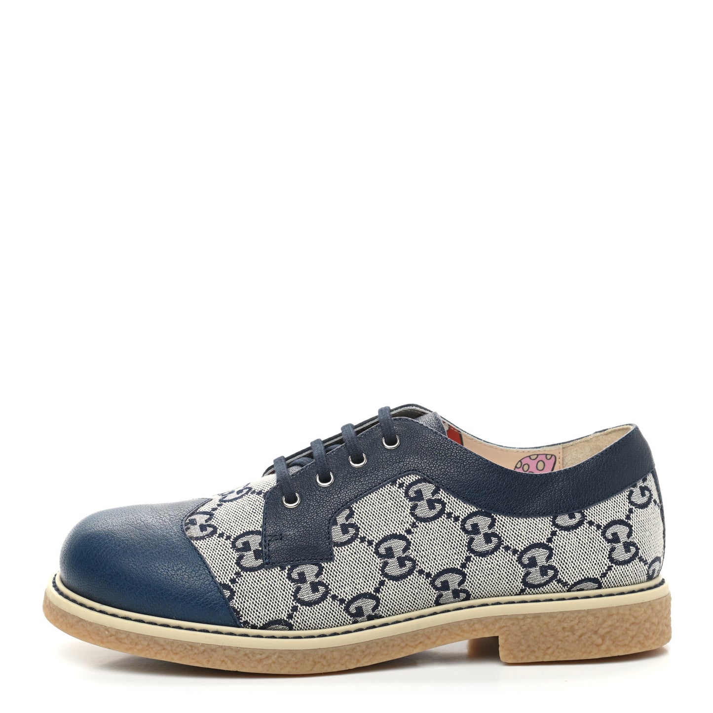 GG Monogram Childrens Brogues 35 Navy