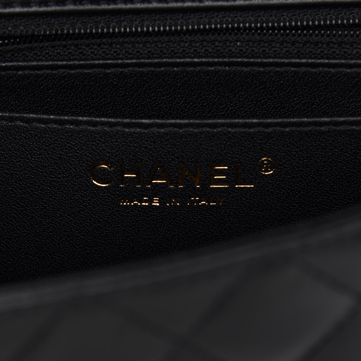 Chanel Lambskin Quilted Mini Rectangular Flap Black 6 of 9