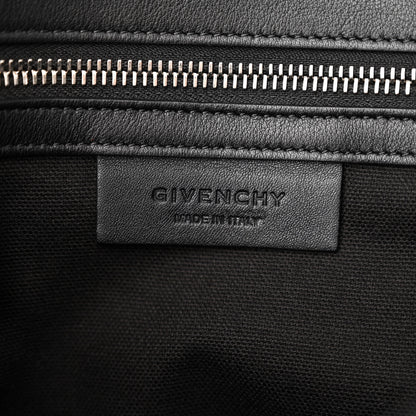Givenchy Calfskin Small Pandora Pure Flap Bag Black White 6 of 14