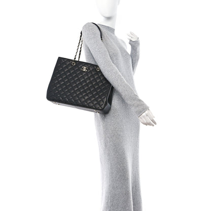 Chanel Caviar Quilted Large Shopping Tote Black 2 of 11