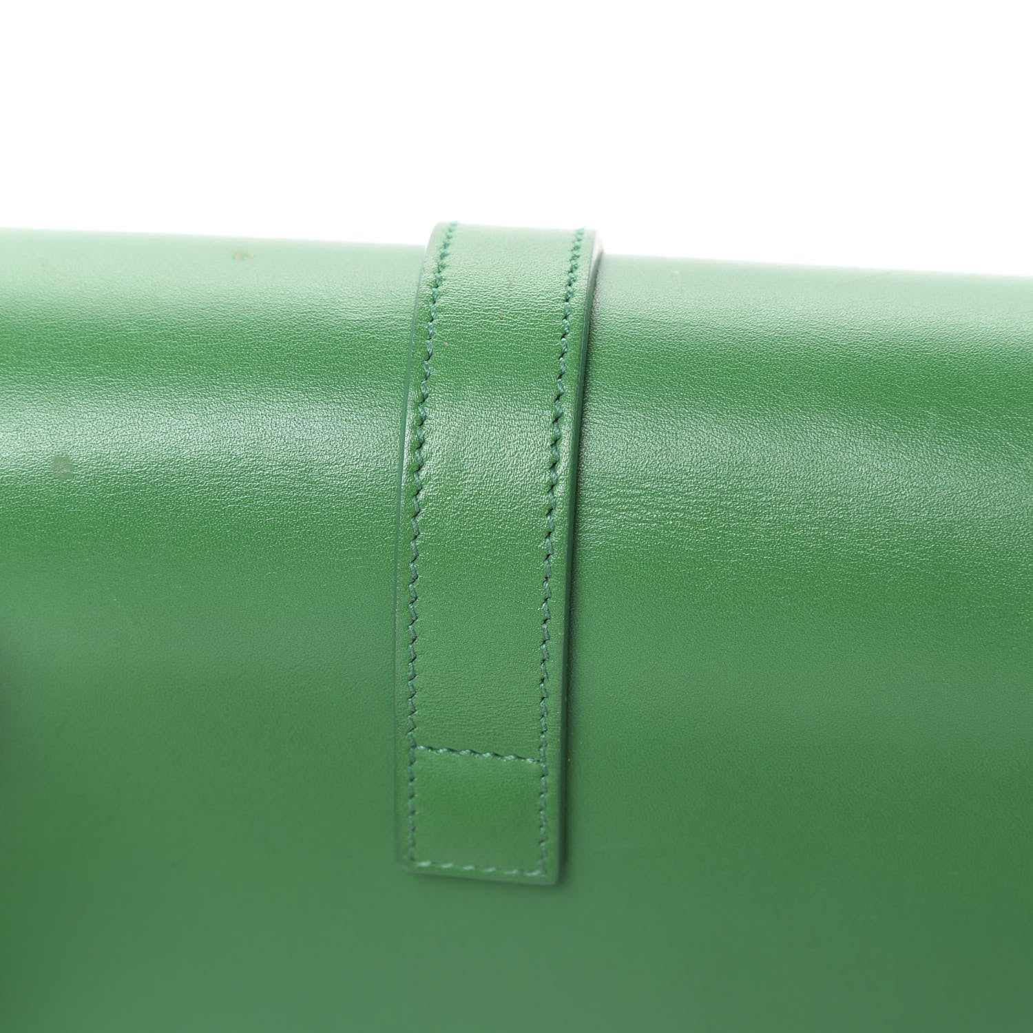 Saint Laurent Smooth Calfskin Small Monogram Université Shoulder Bag Green 16 of 21