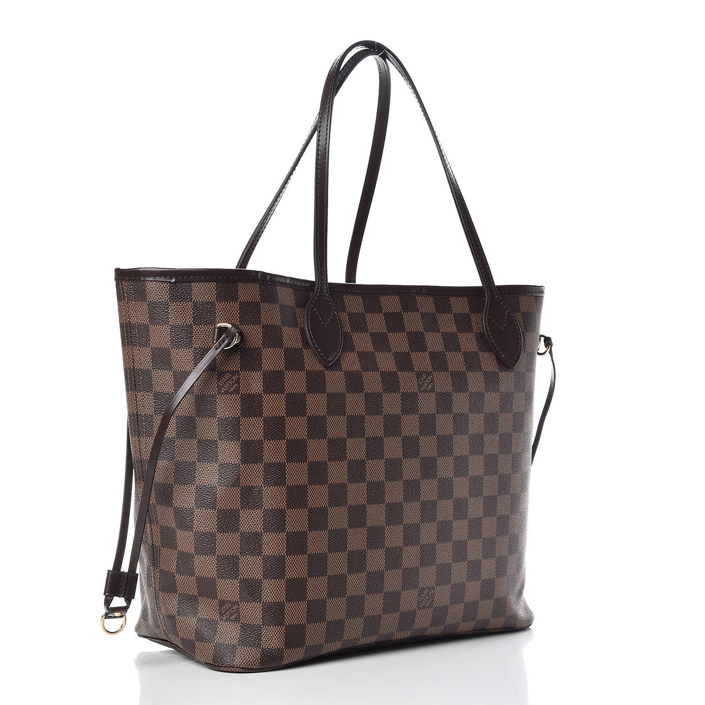 Damier Ebene Neo Neverfull MM Rose Ballerine