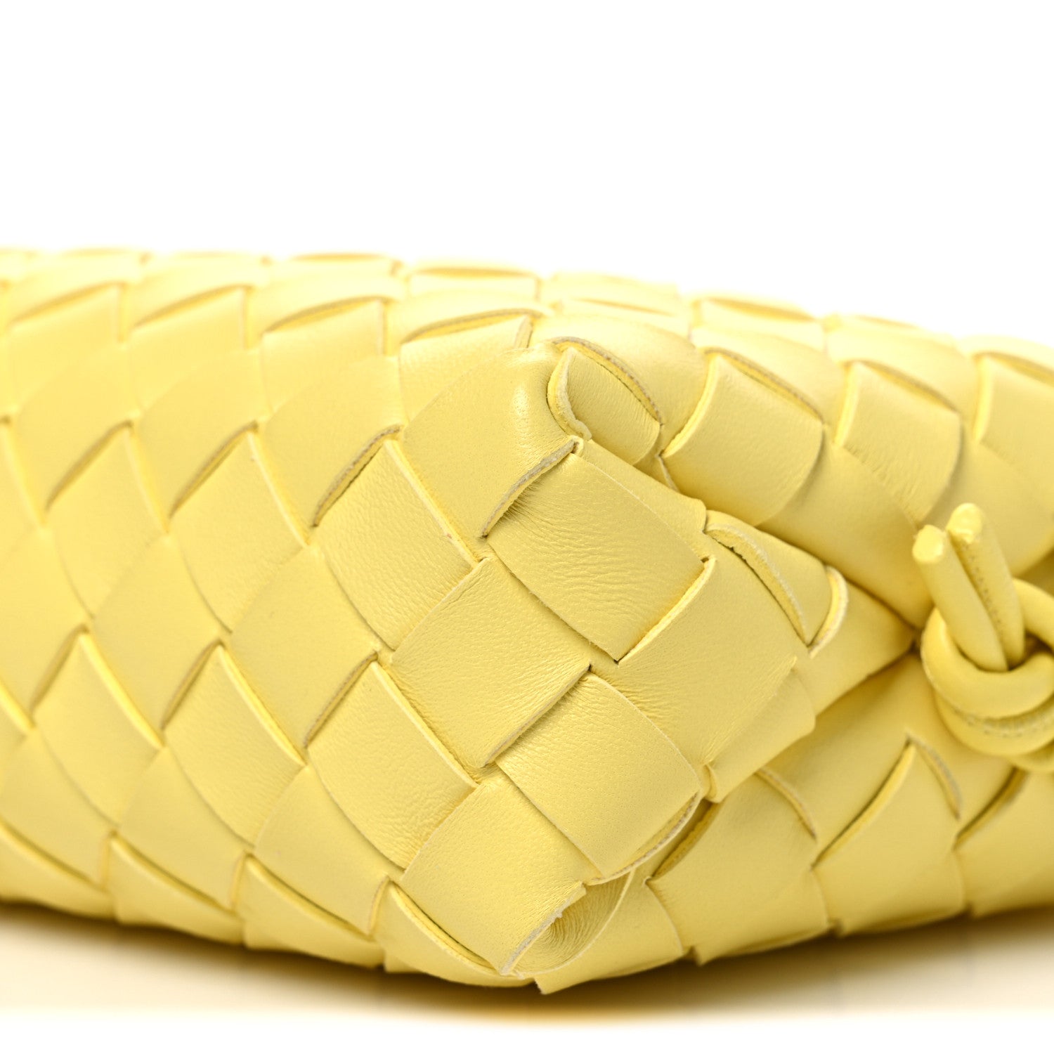 Bottega Veneta Nappa Intrecciato Loop Baguette Bag Sherbert 9 of 9