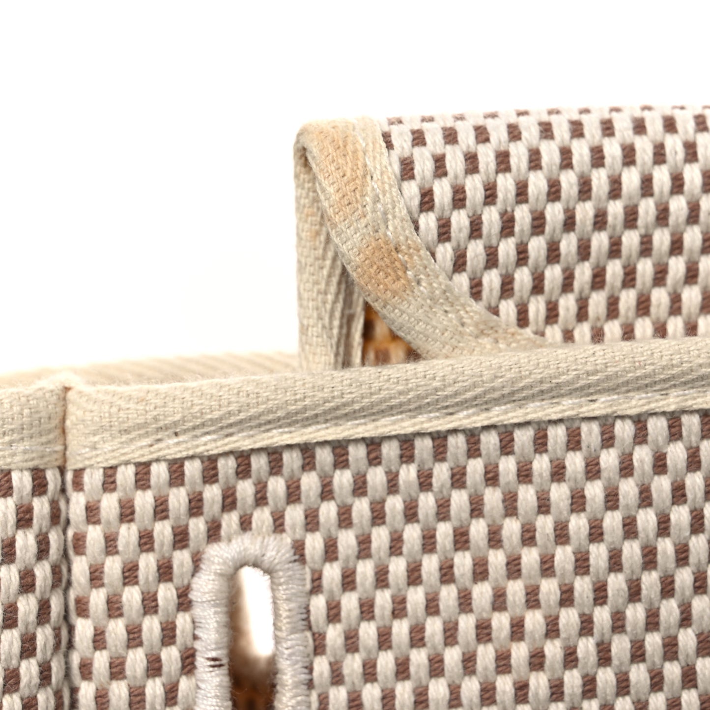 Toile Vache Calfskin Herbag 30 PM Backpack Natural