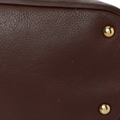 Saint Laurent Calfskin Belle de Jour Cabas Tote Brown 15 of 19