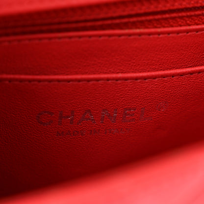 Chanel Patent Calfskin Quilted Mini Rectangular Flap Coral 6 of 13