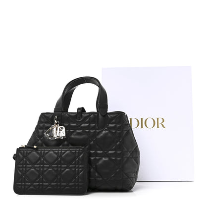 Christian Dior Calfskin Macrocannage Medium Toujours Black 12 of 12