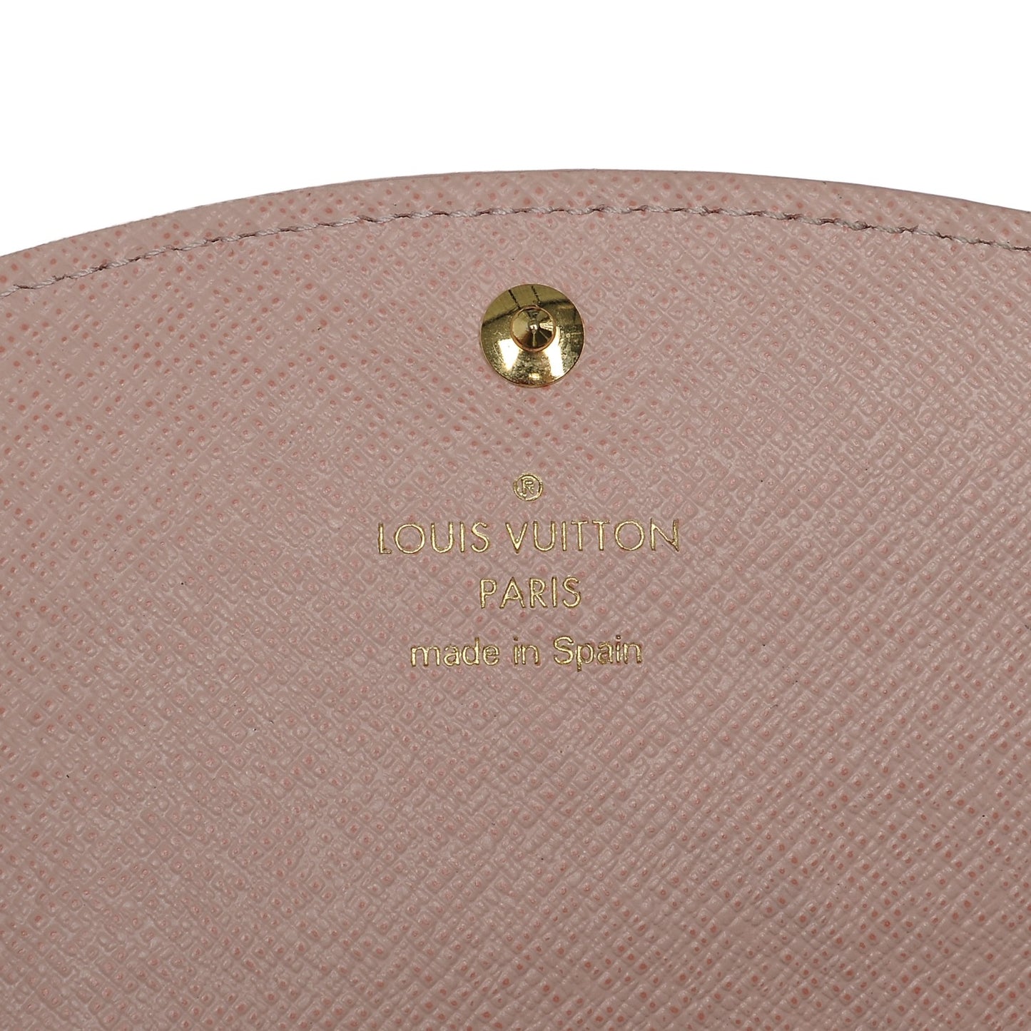 Damier Ebene Caissa Wallet Rose Ballerine