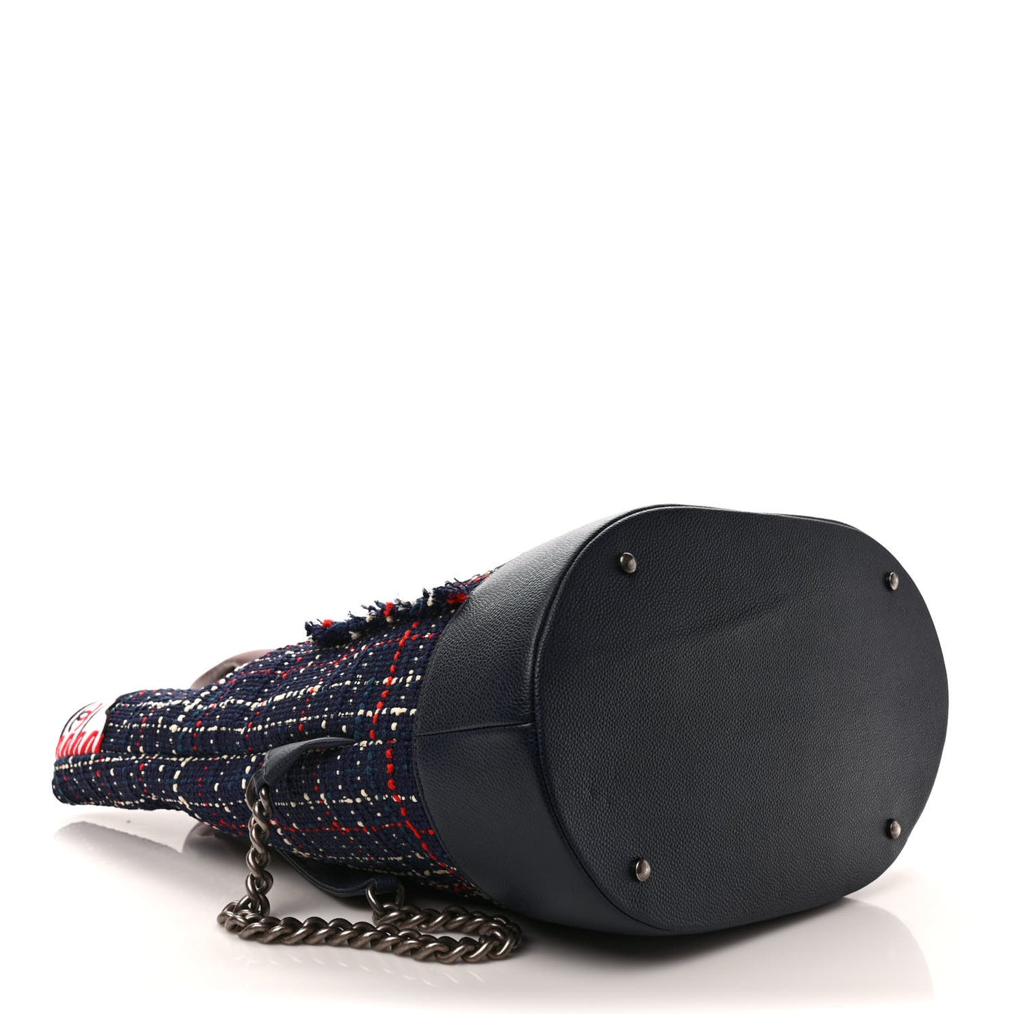Tweed Crest Trip Backpack Navy Burgundy