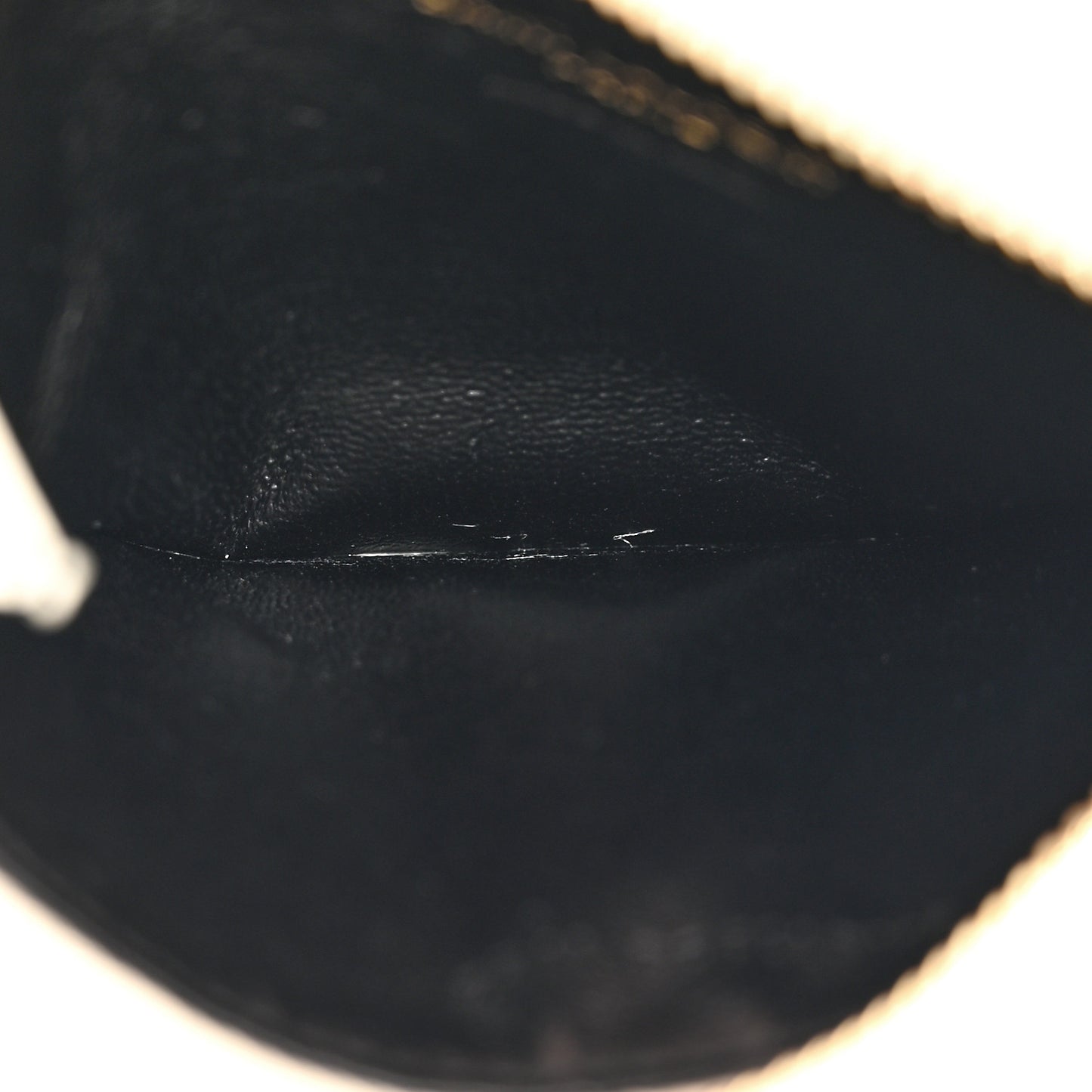 Calfskin Lizard Embossed Monogram Fragments Zippered Card Case Crema Soft