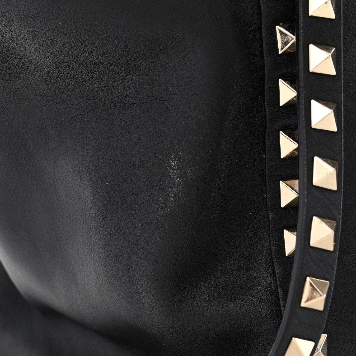 Valentino Garavani Vitello Medium Rockstud Tote Black 14 of 16