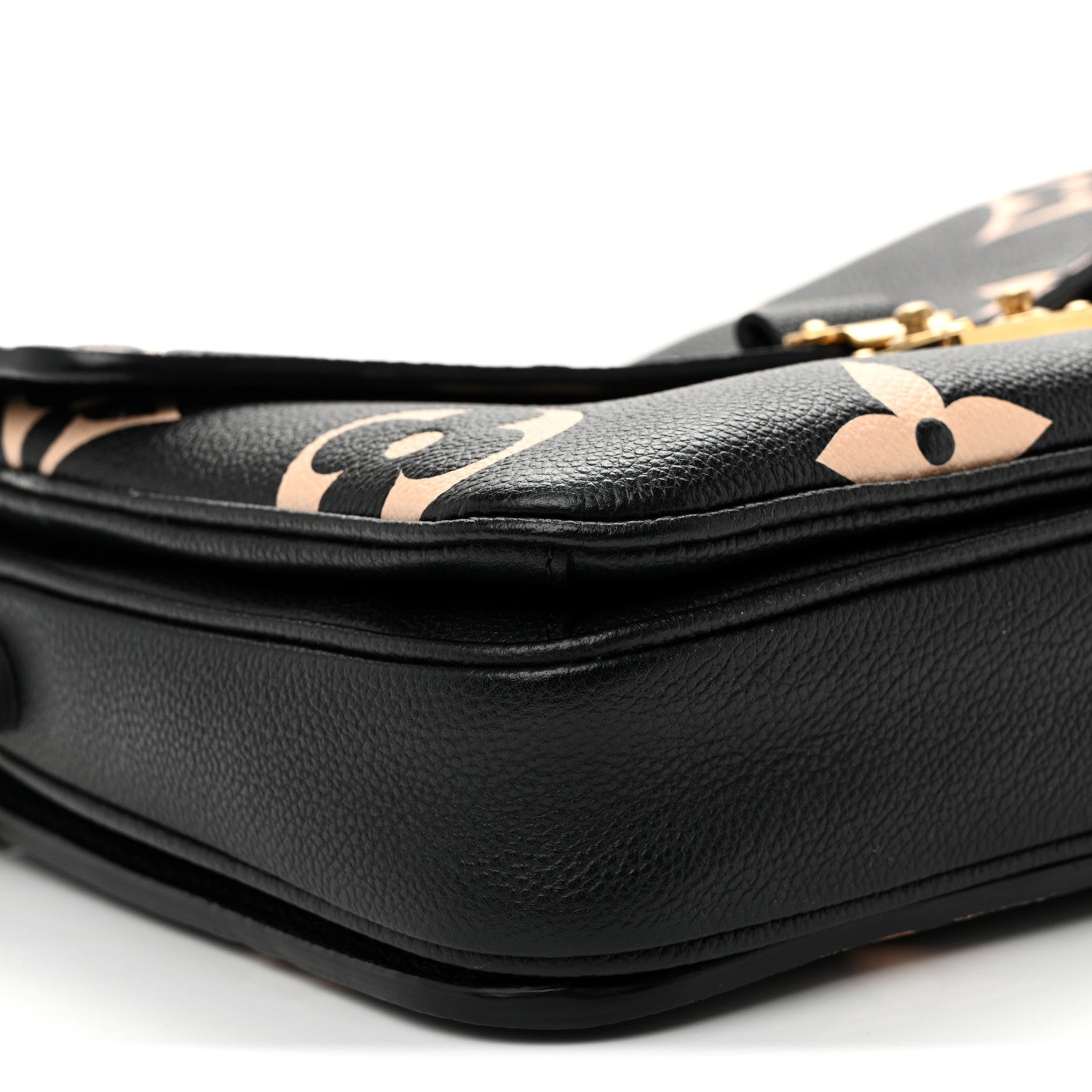 Louis Vuitton Empreinte Monogram Giant Pochette Metis Black Beige Black Beige 8 of 10