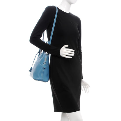 Hermes Taurillon Clemence Bolide 31 Blue Jean 2 of 7
