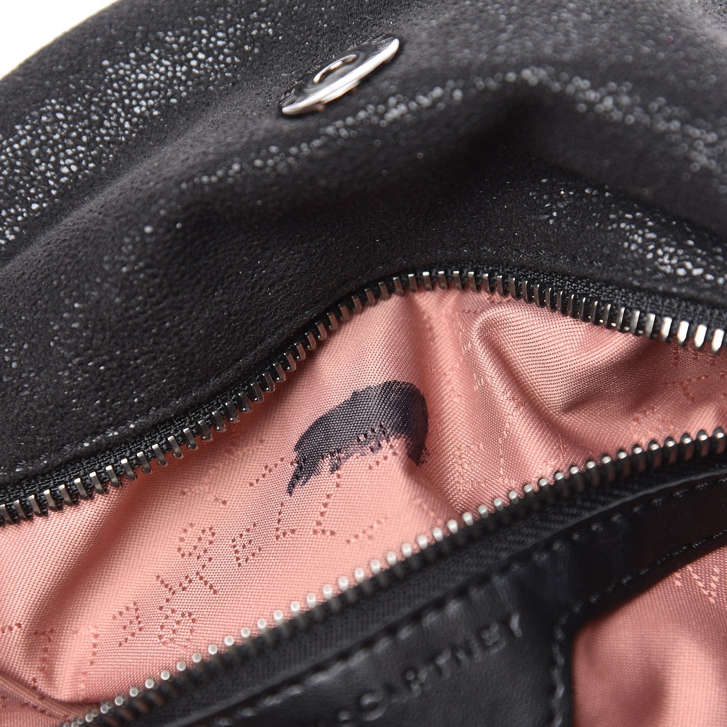 Stella McCartney Shaggy Deer Small Falabella Tote Black 8 of 16