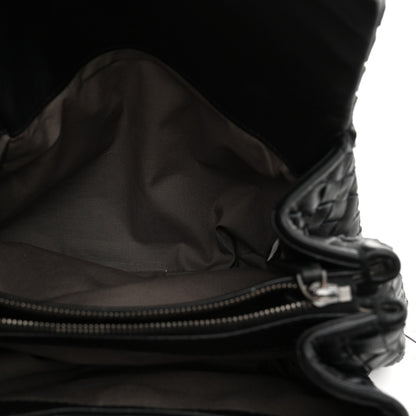 Bottega Veneta Nappa Intrecciato Flap Clutch Black 5 of 9