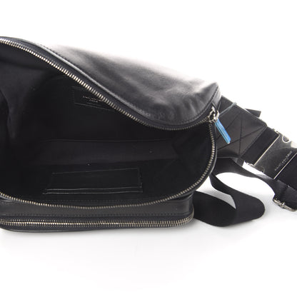 Saint Laurent Lambskin Subway Belt Bag Black 5 of 13