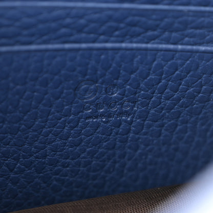 Gucci Dollar Calfskin Interlocking G Chain Wallet Caspian 6 of 11