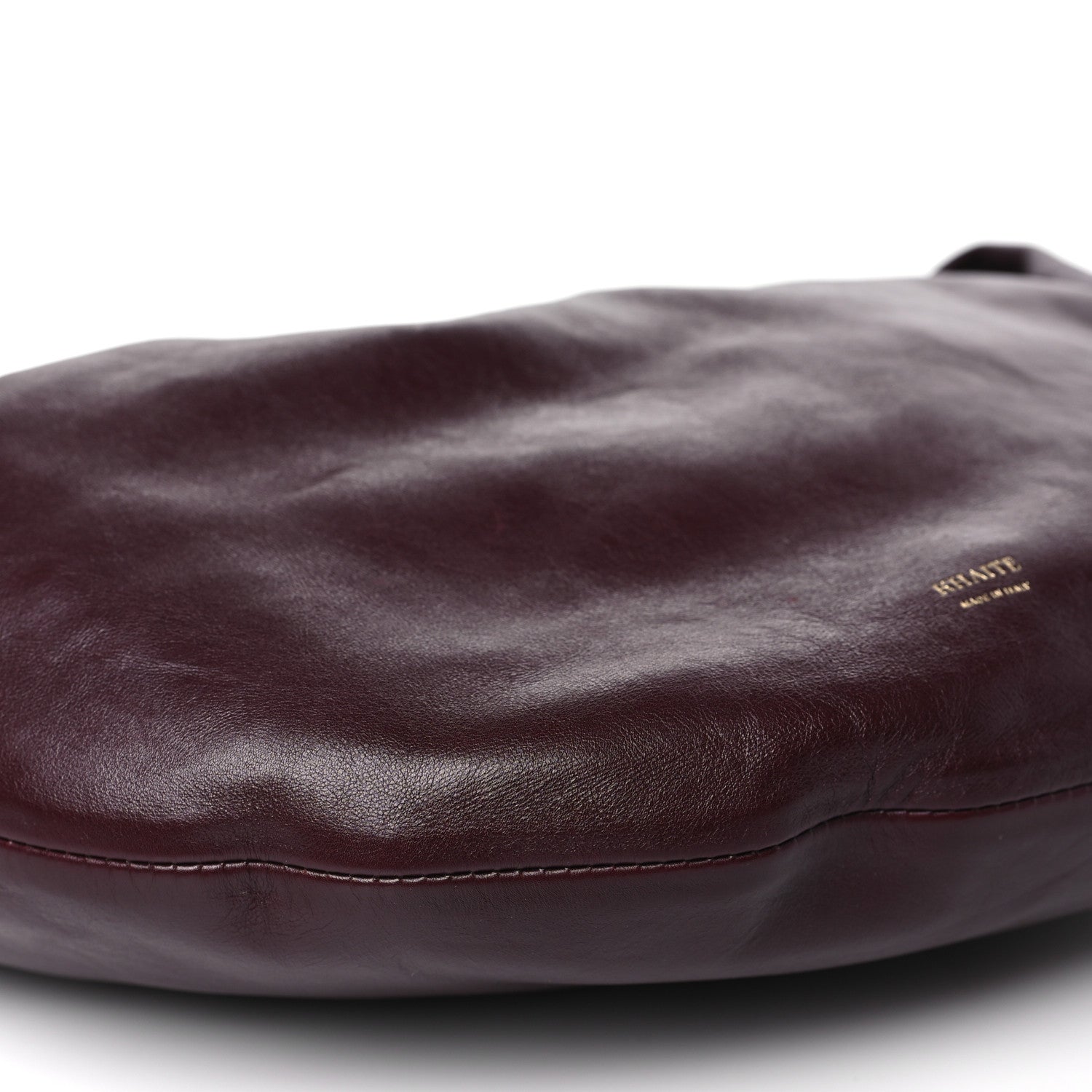 Khaite Calfskin Medium Olivia Hobo Burgundy 8 of 9