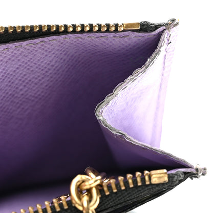 Louis Vuitton Monogram Multicolor Key Pouch Black Violet 8 of 8