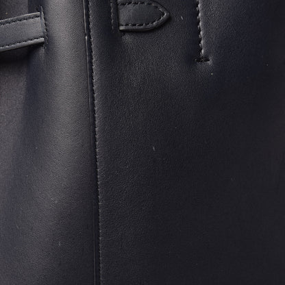 Celine Smooth Calfskin Small Tassel Cabas Phantom Navy Blue 11 of 17