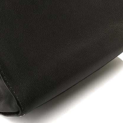 Fendi Calfskin Romano Selleria Monster Eyes Large Mens Peekaboo Iconic Essential Satchel Black White 15 of 15