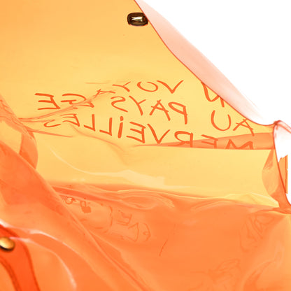 Hermes Vinyl Souvenir De L'Exposition Kelly Orange 5 of 13