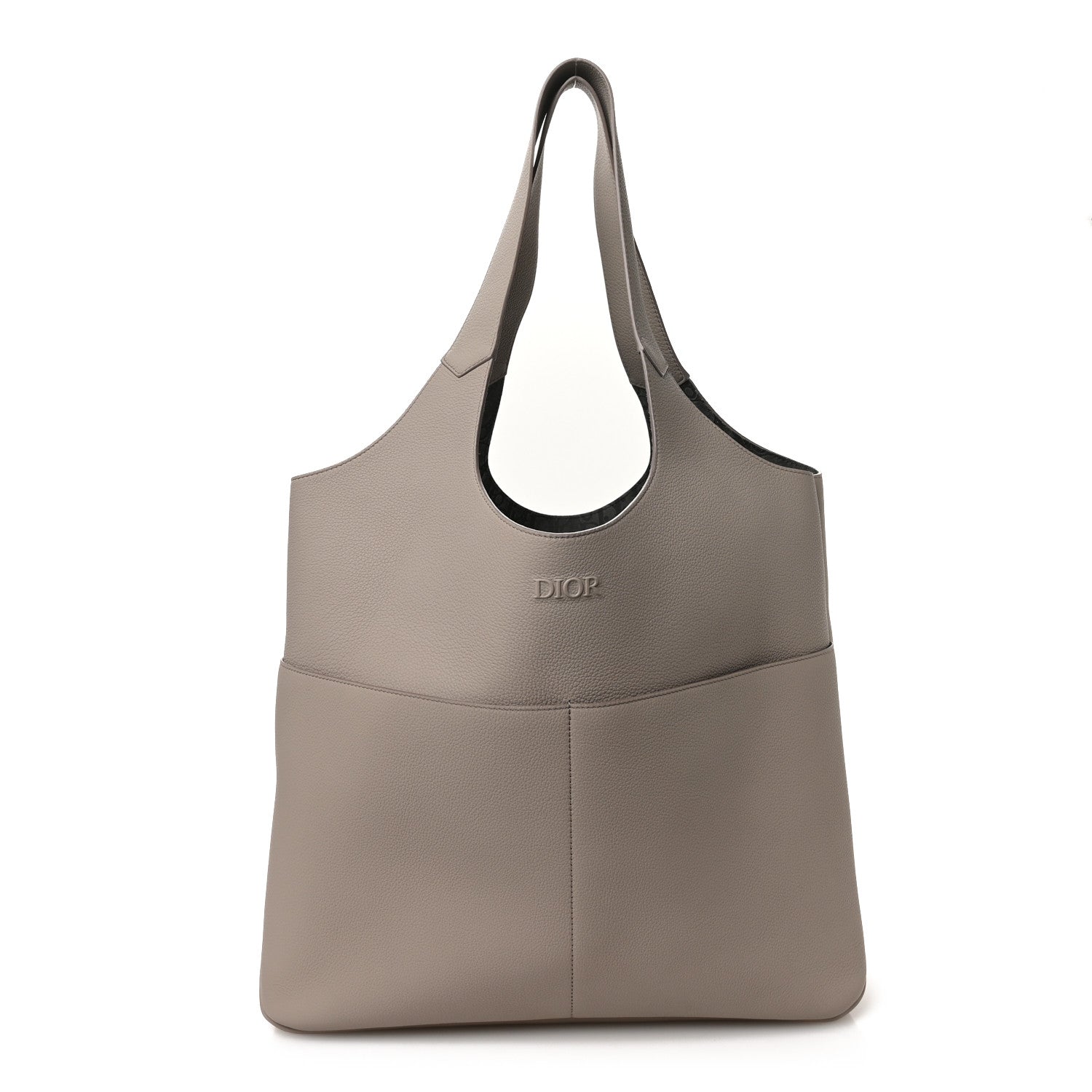 Christian Dior Icons Calfskin Privé Tote Beige 1 of 11