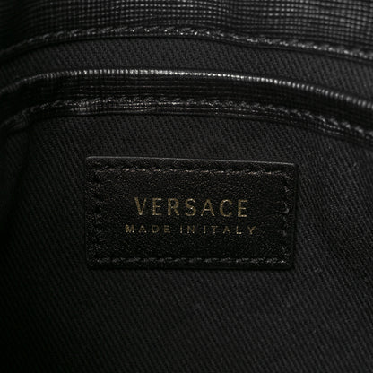 Versace Saffiano Baroque Print La Medusa Crossbody Black 6 of 10