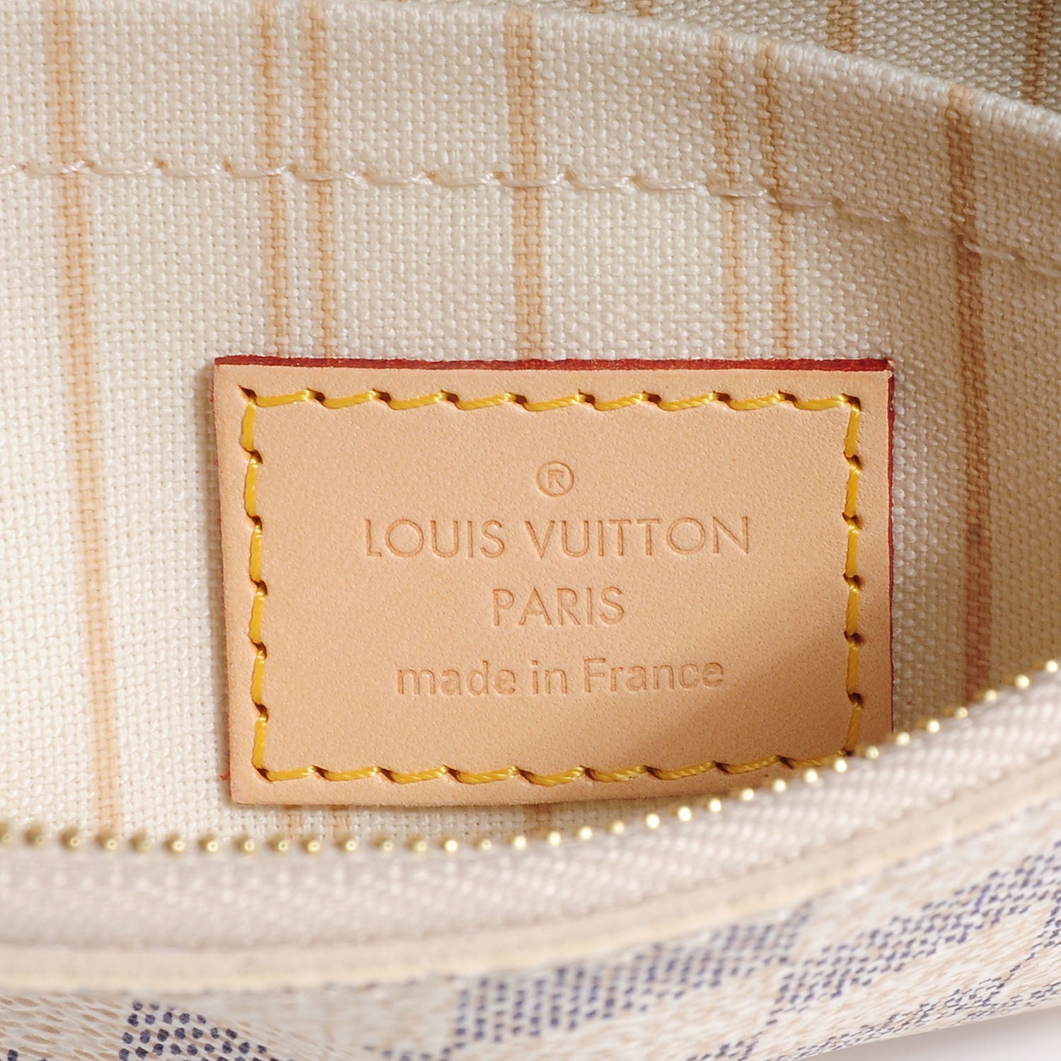 Louis Vuitton Damier Azur Neverfull MM GM Pochette 6 of 7