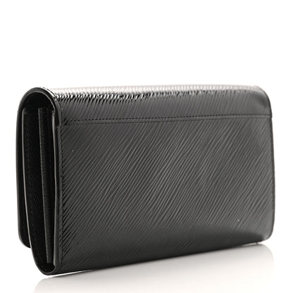 Louis Vuitton Electric Epi Twist Wallet Black 2 of 6