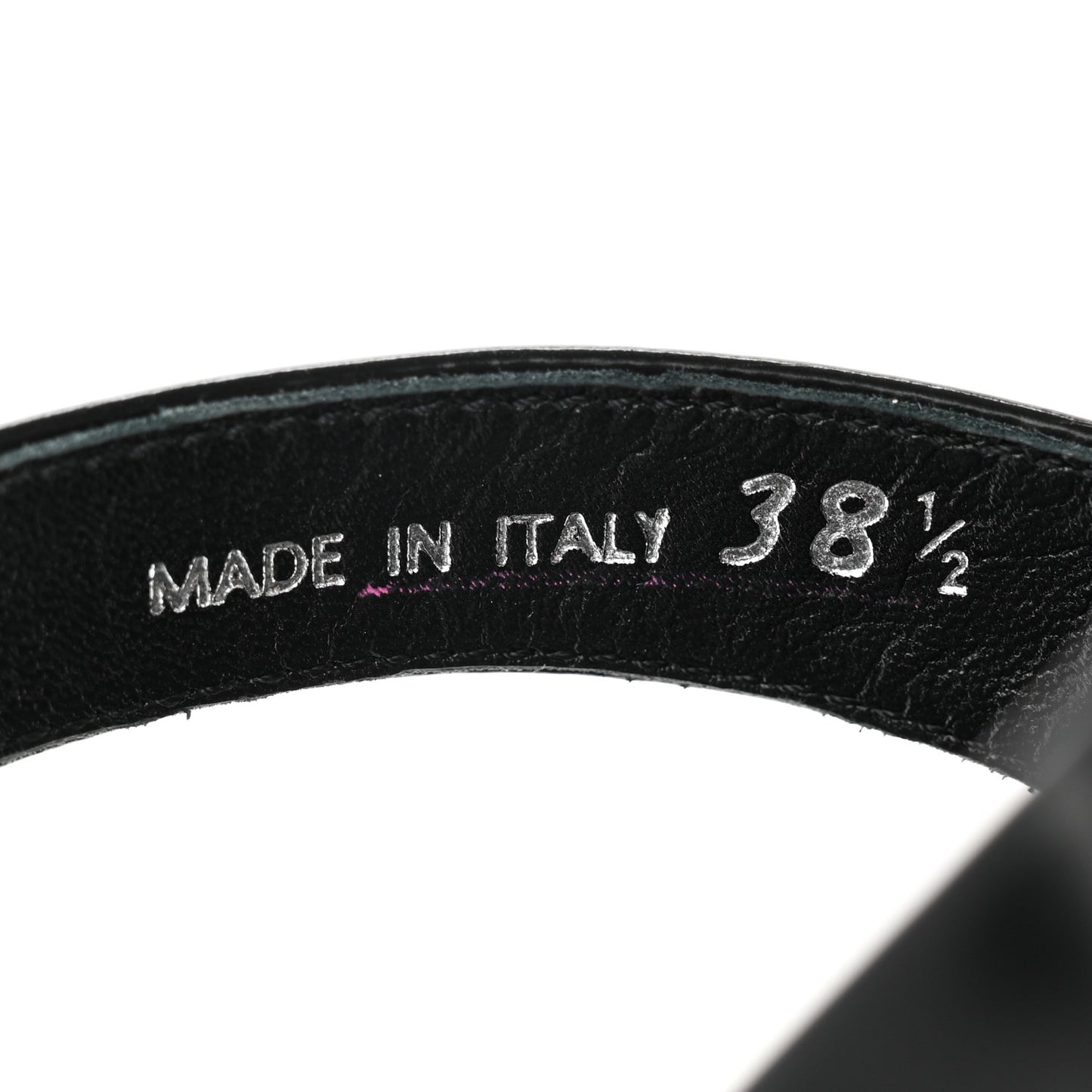 Spazzolato Monolith 55mm Sandals 38.5 Black