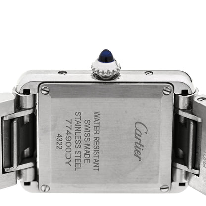 Cartier Stainless Steel 22mm Tank Must Quartz Watch 4 of 5