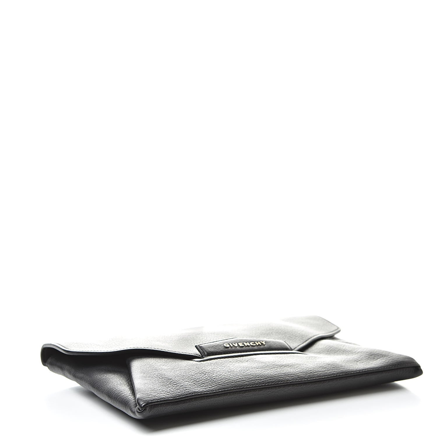 Givenchy Sugar Goatskin Medium Antigona Envelope Clutch Black 4 of 10