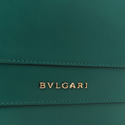 Bulgari Calfskin Serpenti Forever Shoulder Bag Emerald Green 9 of 12